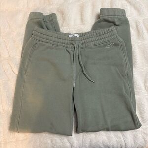 Hollister Sage Green Sweatpants